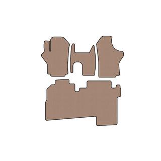 Gumené koberce Carsuit (2004-2007, 2 rady, 8-miestne, béžové) Hyundai H200, H1, Starex 1998–2007 fotografia 1