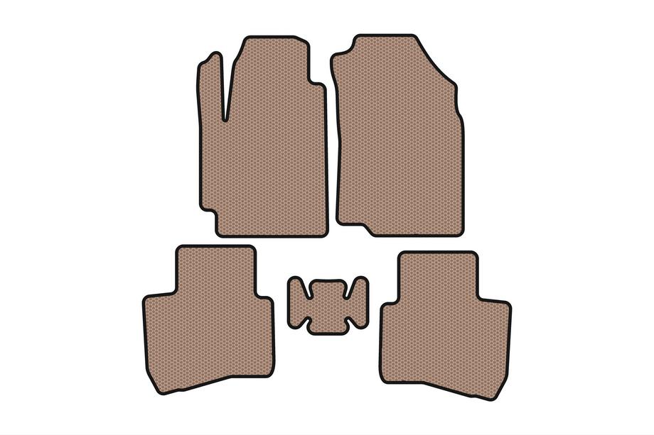 JAC S2 2014–2020 Gumené rohože Carsuit (Béžová) Image