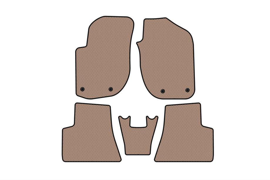 Land Rover Freelander I 1997–2006 Gumené rohože Carsuit (Béžová) Image