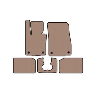Gumové rohože do interiéru Carsuit pre S F55, 5-dverové, béžové Mini Cooper F55/56/57 2014–2023 fotografia 1
