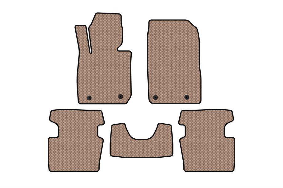 Mazda CX-3 2015– Gumené rohože Carsuit (2018 р.+, béžové) Image