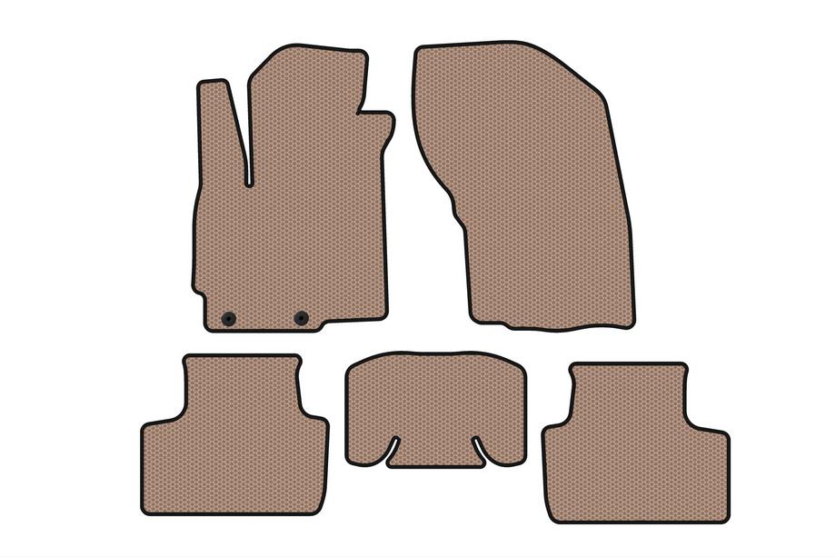 Mitsubishi ASX 2010–2023 Gumové rohože do interiéru Carsuit (2019-2023, béžové) Image