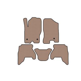 Gumové autokoberce Carsuit V1 (2 rady, béžové, 2010-2014) Nissan Pathfinder R51 2005–2014 fotografia 1