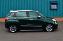 Fiat 500/500L 2013–2022 Bočné nášľapy Fullmond (2 ks, hliník) fotografia 4