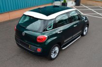 Fiat 500/500L 2013–2022 Bočné nášľapy Fullmond (2 ks, hliník) fotografia 5