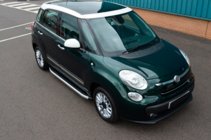 Fiat 500/500L 2013–2022 Bočné nášľapy Fullmond (2 ks, hliník) fotografia 3