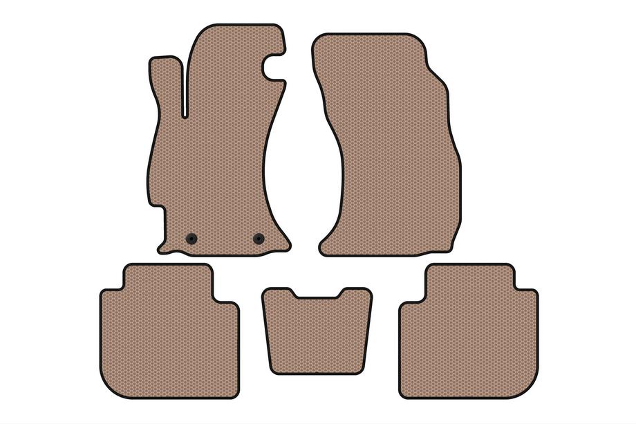 Subaru Forester 2013–2018 Gumové rohože Carsuit (2013-2017, béžové) Image