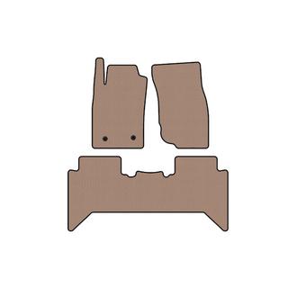 Gumené koberce Carsuit V2 (Béžová) Toyota Hilux 2006–2015 fotografia 1