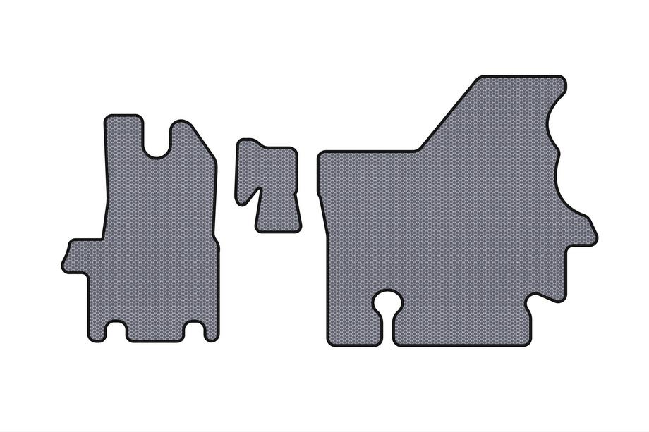 Renault Master 1998–2010 Gumené rohože do interiéru Carsuit (1998-2003, sivé) Image