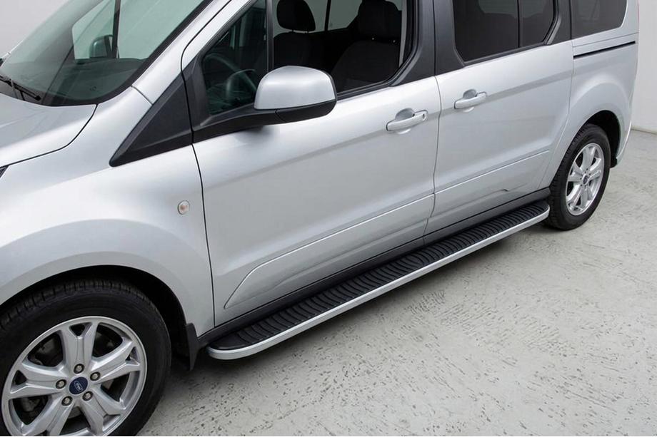 Ford Connect 2014–2021 Bočné nášľapy Tayga Grey (2 ks, hliník) Image
