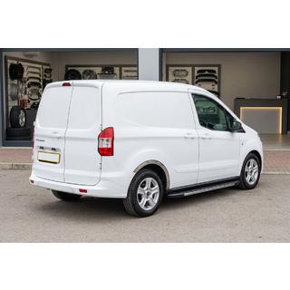 Bočné nášľapy Duru (2 ks, hliník) Ford Courier 2014–2023 fotografia 1