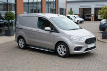 Ford Courier 2014–2023 Bočné prahy Sunrise (2 ks, hliník) fotografia 1