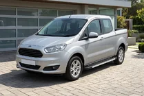 Ford Courier 2014–2023 Bočné nášľapy RedLine V1 (2 ks, hliník) fotografia 1