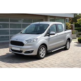 Bočné nášľapy RedLine V1 (2 ks, hliník) Ford Courier 2014–2023 fotografia 1