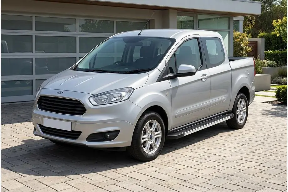 Ford Courier 2014–2023 Bočné nášľapy RedLine V1 (2 ks, hliník) Image