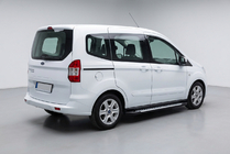 Ford Courier 2014–2023 Bočné nášľapy Line (2 ks, hliník) fotografia 1