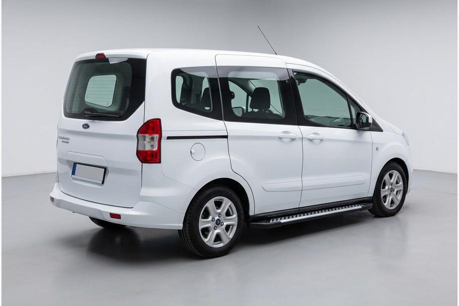 Ford Courier 2014–2023 Bočné nášľapy Line (2 ks, hliník) Image
