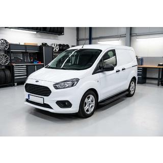Bočné nášľapy Bosphorus Black (2 ks, hliník) Ford Courier 2014–2023 fotografia 1