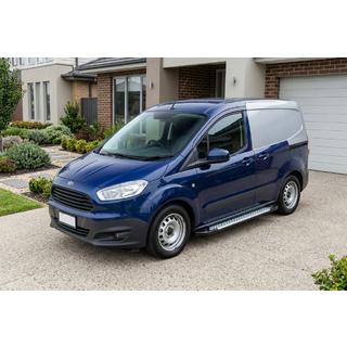 Bočné nášľapy Allmond Grey (2 ks, hliník) Ford Courier 2014–2023 fotografia 1