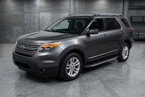 Ford Explorer 2011–2019 Bočné nášľapy Duru (2 ks, hliník) fotografia 1