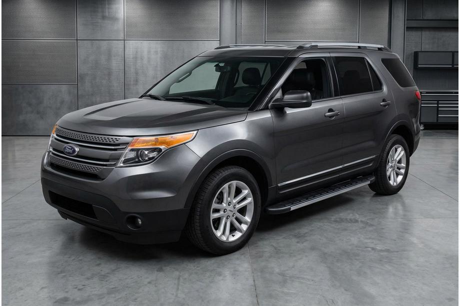 Ford Explorer 2011–2019 Bočné nášľapy Duru (2 ks, hliník) Image