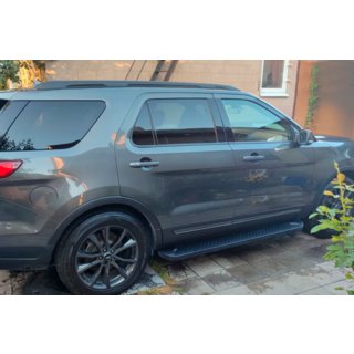 Bočné nášľapy Allmond Black (2 ks, hliník) fotografia 3