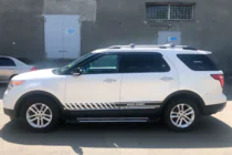 Ford Explorer 2011–2019 Bočné nášľapy Sunrise (2 ks, hliník) fotografia 6