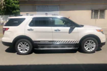 Ford Explorer 2011–2019 Bočné nášľapy Sunrise (2 ks, hliník) fotografia 5