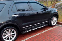 Ford Explorer 2011–2019 Bočné nášľapy Sunrise (2 ks, hliník) fotografia 2
