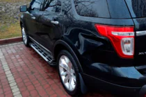 Ford Explorer 2011–2019 Bočné nášľapy Sunrise (2 ks, hliník) fotografia 3