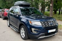 Ford Explorer 2011–2019 Bočné nášľapy RedLine V1 (2 ks, hliník) fotografia 1