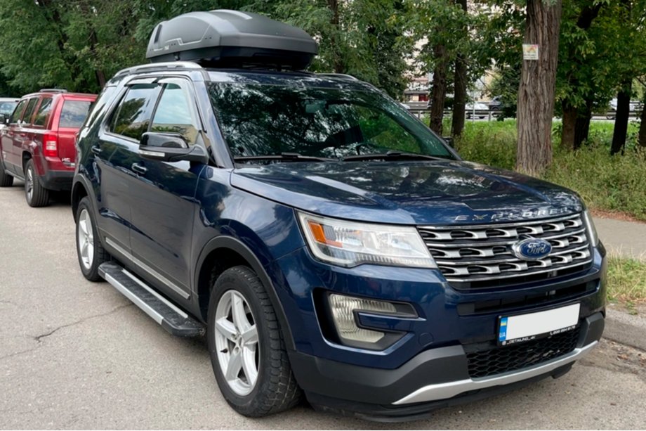 Ford Explorer 2011–2019 Bočné nášľapy RedLine V1 (2 ks, hliník) Image