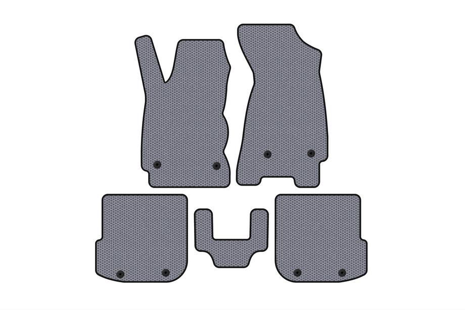 Audi A4 B5 1994–2001 Gumené rohože do interiéru Carsuit (Sedan, sivé) Image