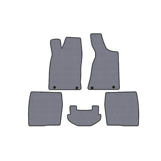 Gumové koberce do interiéru Carsuit (1987-1991, Sedan, sivé) Audi 80/90 1987–1996 fotografia 1