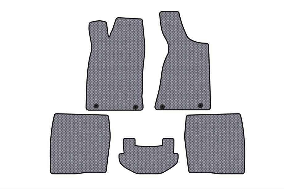 Audi 80/90 1987–1996 Gumové koberce do interiéru Carsuit (1987-1991, Sedan, sivé) Image