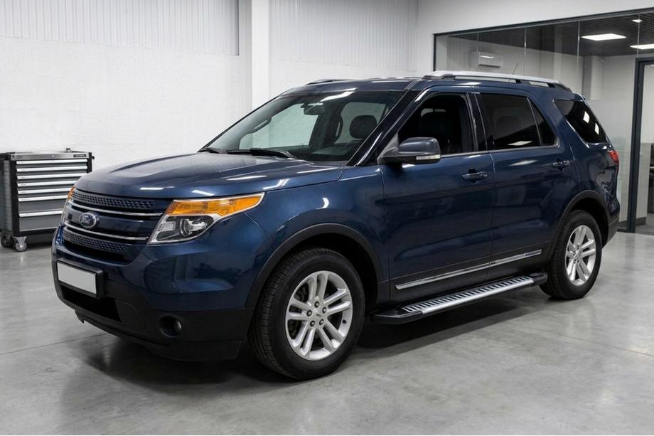 Ford Explorer 2011–2019 Bočné prahy Line (2 ks, hliník) Image