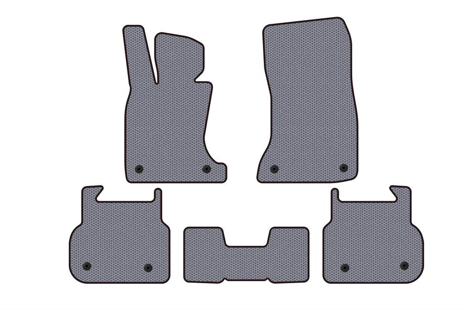 BMW rad 7 F01/F02 2008–2015 Gumené rohože do interiéru Carsuit (pre F01, sivé) Image