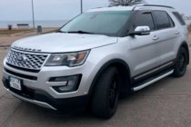 Ford Explorer 2011–2019 Bočné nášľapy Fullmond (2 ks, hliník) fotografia 6