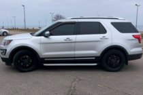 Ford Explorer 2011–2019 Bočné nášľapy Fullmond (2 ks, hliník) fotografia 5