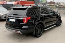 Ford Explorer 2011–2019 Bočné nášľapy Fullmond (2 ks, hliník) fotografia 8