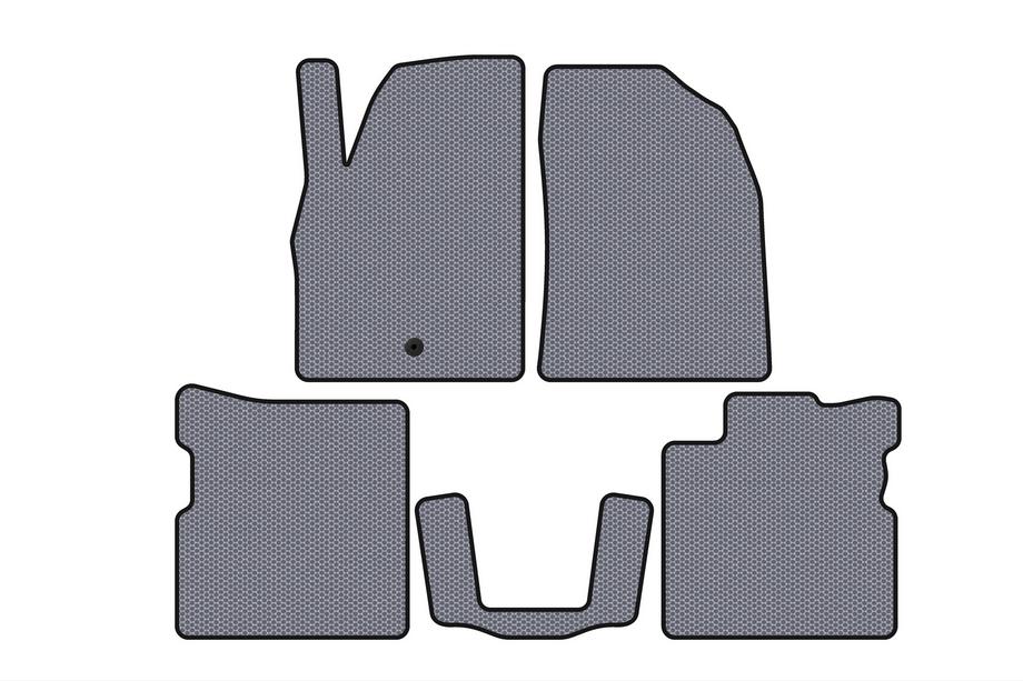 Chevrolet HHR 2005–2011 Gumové rohože Carsuit (Sivé) Image