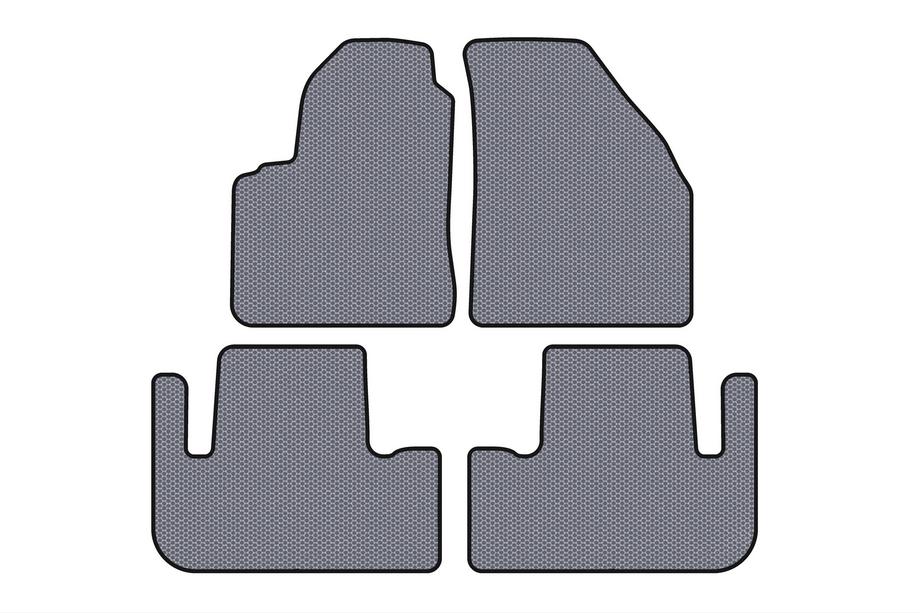 Chevrolet Tacuma/Rezzo 2000–2008 Gumové rohože Carsuit (Sivé) Image