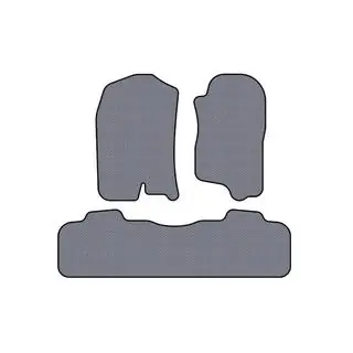 Gumené rohože Carsuit (2 rady, 2007-2014, sivé)