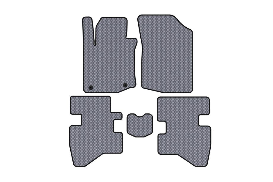 Citroen C-1 2014–2021 Gumené rohože do interiéru Carsuit (HB, sivé) Image