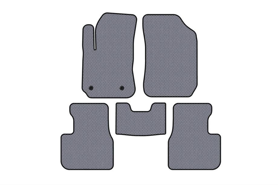 Citroen Cactus 2014–2020 Gumové rohože Carsuit (Sivé) Image