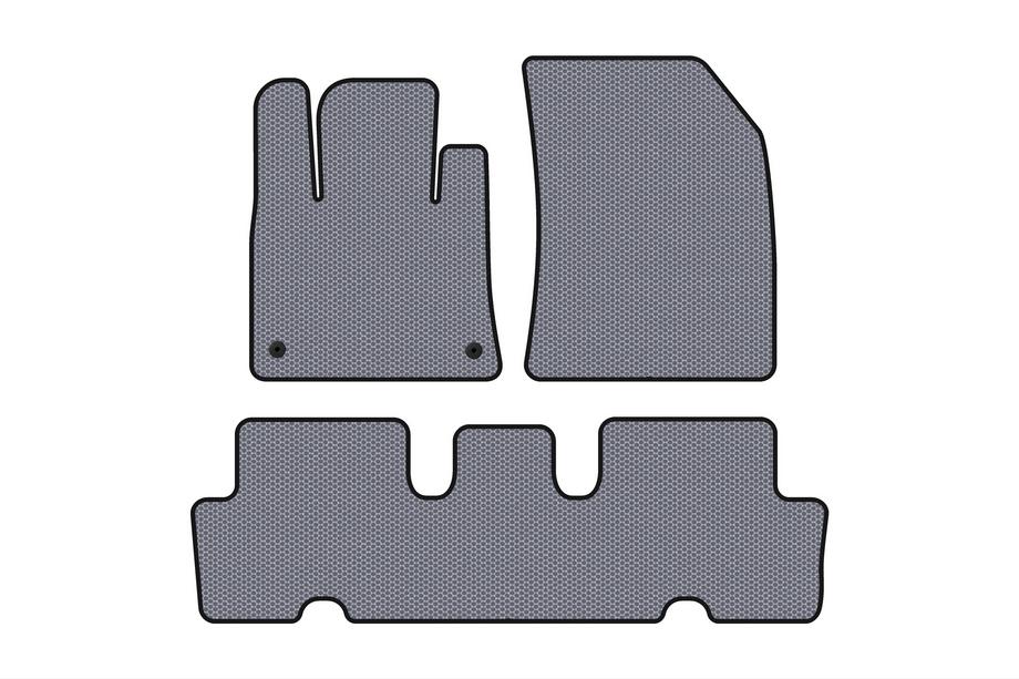 Citroen C-4 Picasso 2013–2022 Gumové rohože Carsuit V1 (2 rady, Sivá) Image