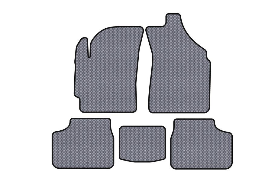 Daewoo Matiz 2009–2015 Gumové rohože Carsuit (Sivé) Image