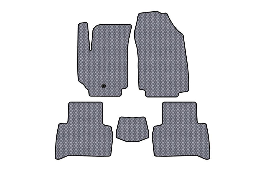 Fiat Croma 2005–2010 Gumené rohože do interiéru Carsuit (2007-2010, SW, sivé) Image