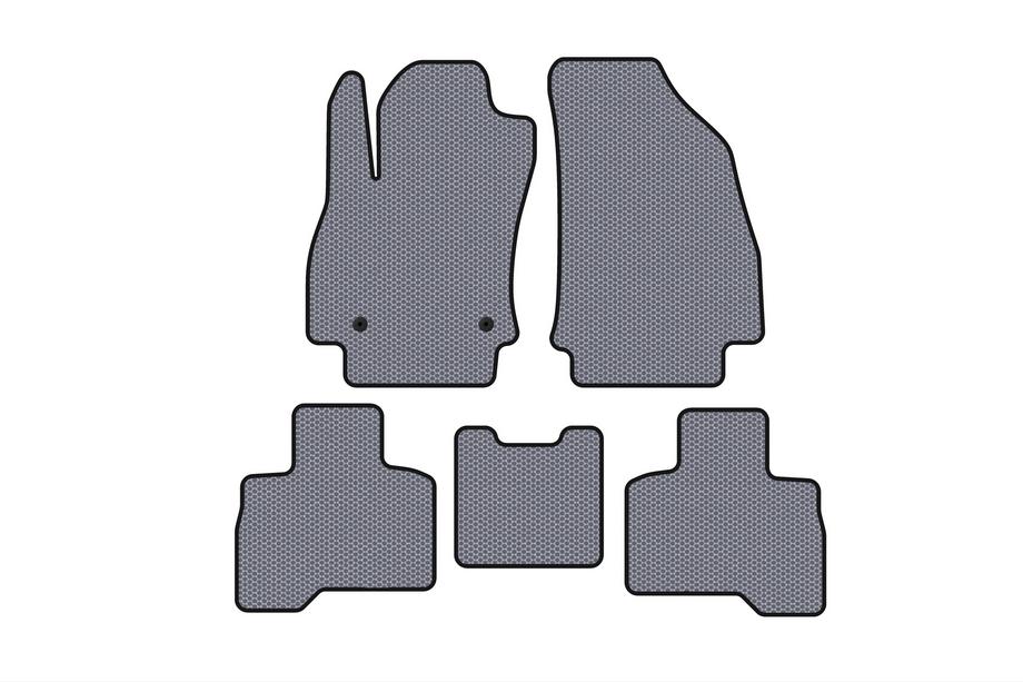 Fiat Fiorino/Qubo 2008–2024 Gumové koberce Carsuit (pre Qubo 2008-2016, sivé) Fotografia 1