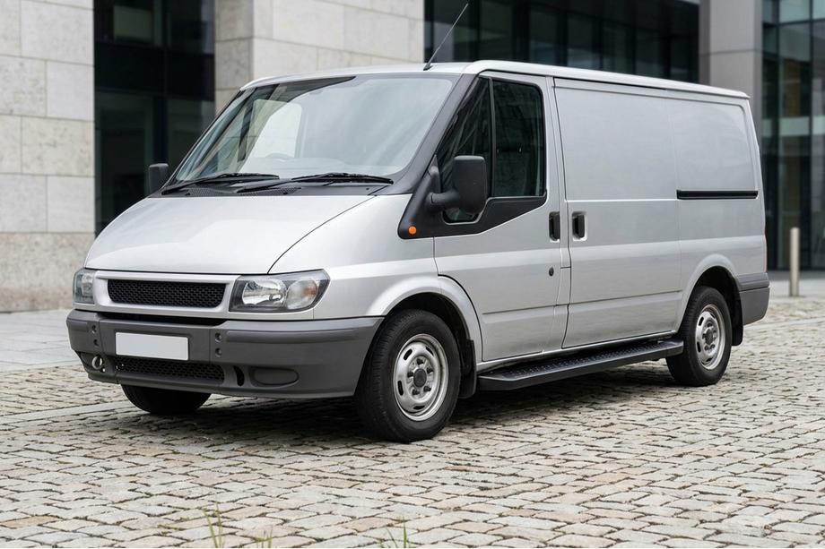 Ford Transit 2000–2014 Bočné nášľapy Allmond Black (2 ks, hliník) Image